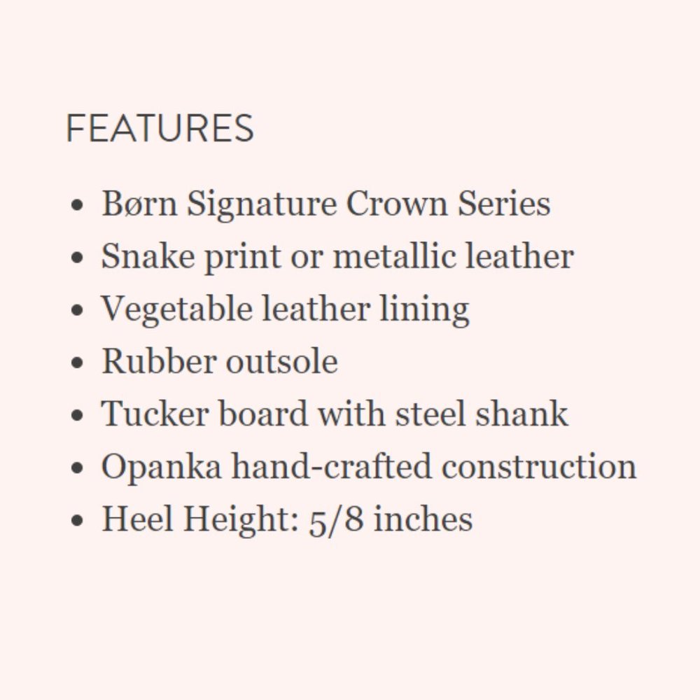 Born Crown Jill Snake Leather Gladiator Sandals - Picture 11 of 11